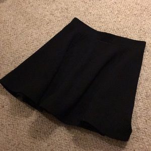 A Black short skirt
